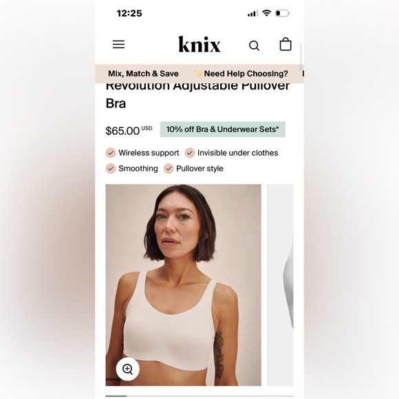 Knix Revolution pullover bra - Picture 10 of 13